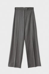 Pantalone dritto vita regular GAELLE PARIS GAABW06741 - Grigio ferro